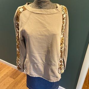 ONE of a Kind Upcycled Piece of Art Sweatshirt